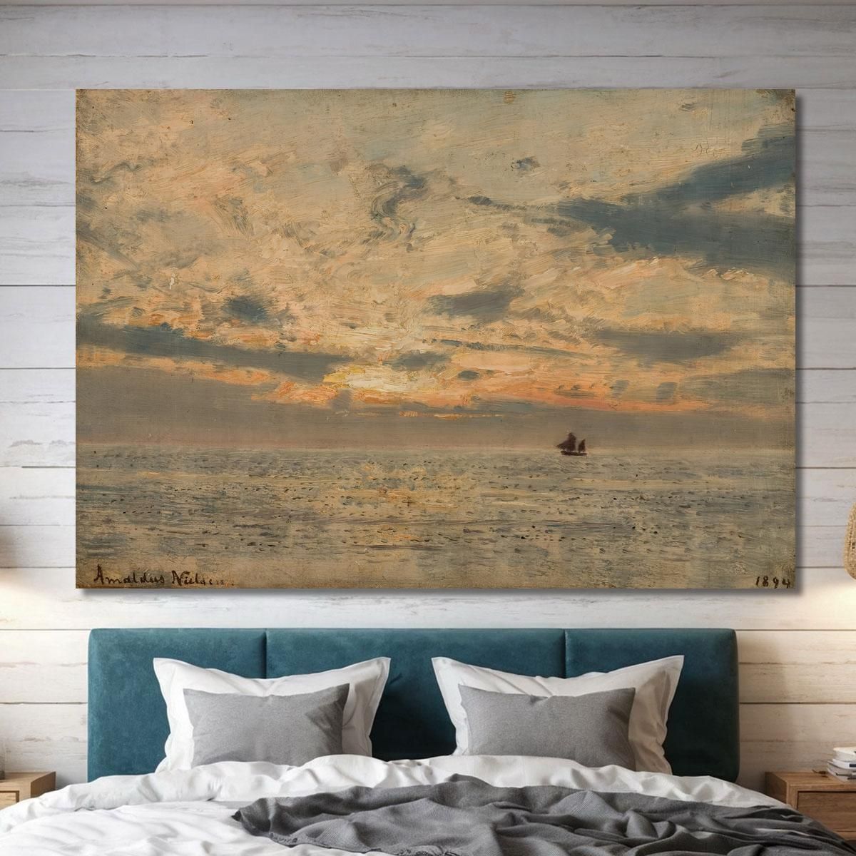 Evening Mood Amaldus Nielsen ani19 canvas print 