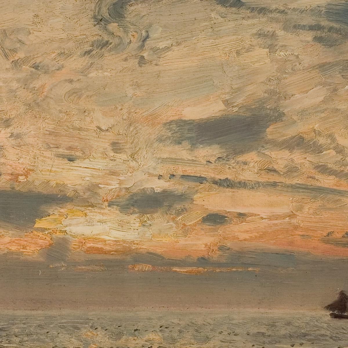 Evening Mood Amaldus Nielsen ani19 canvas print