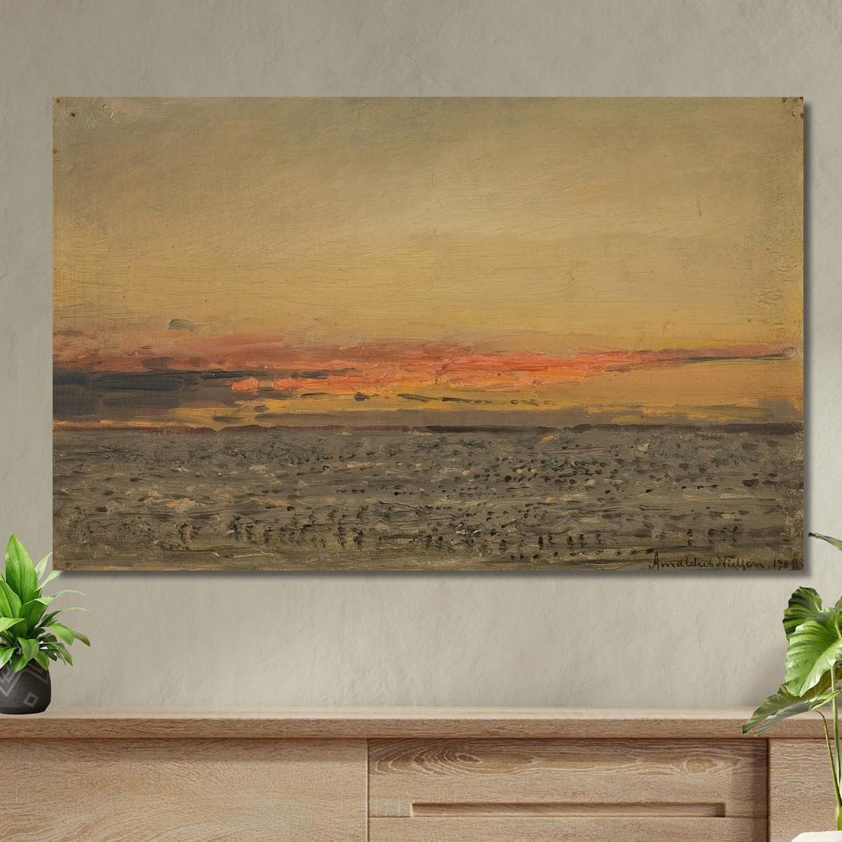 Eidem Åfjord Amaldus Nielsen ani34 canvas print 