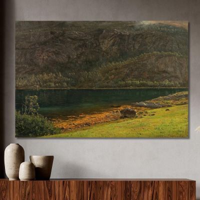 Rock Face Tero Amaldus Nielsen ani43 canvas print 