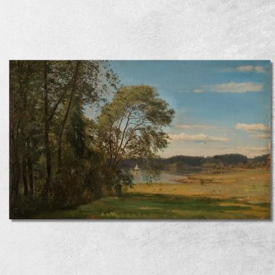 From Frognerkilen Amaldus Nielsen ani63 canvas print 