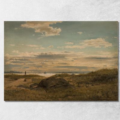 From Mannefjorden Amaldus Nielsen ani84 canvas print 