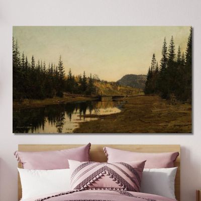 From Oklungen Porsgrund 2 Amaldus Nielsen ani88 canvas print 