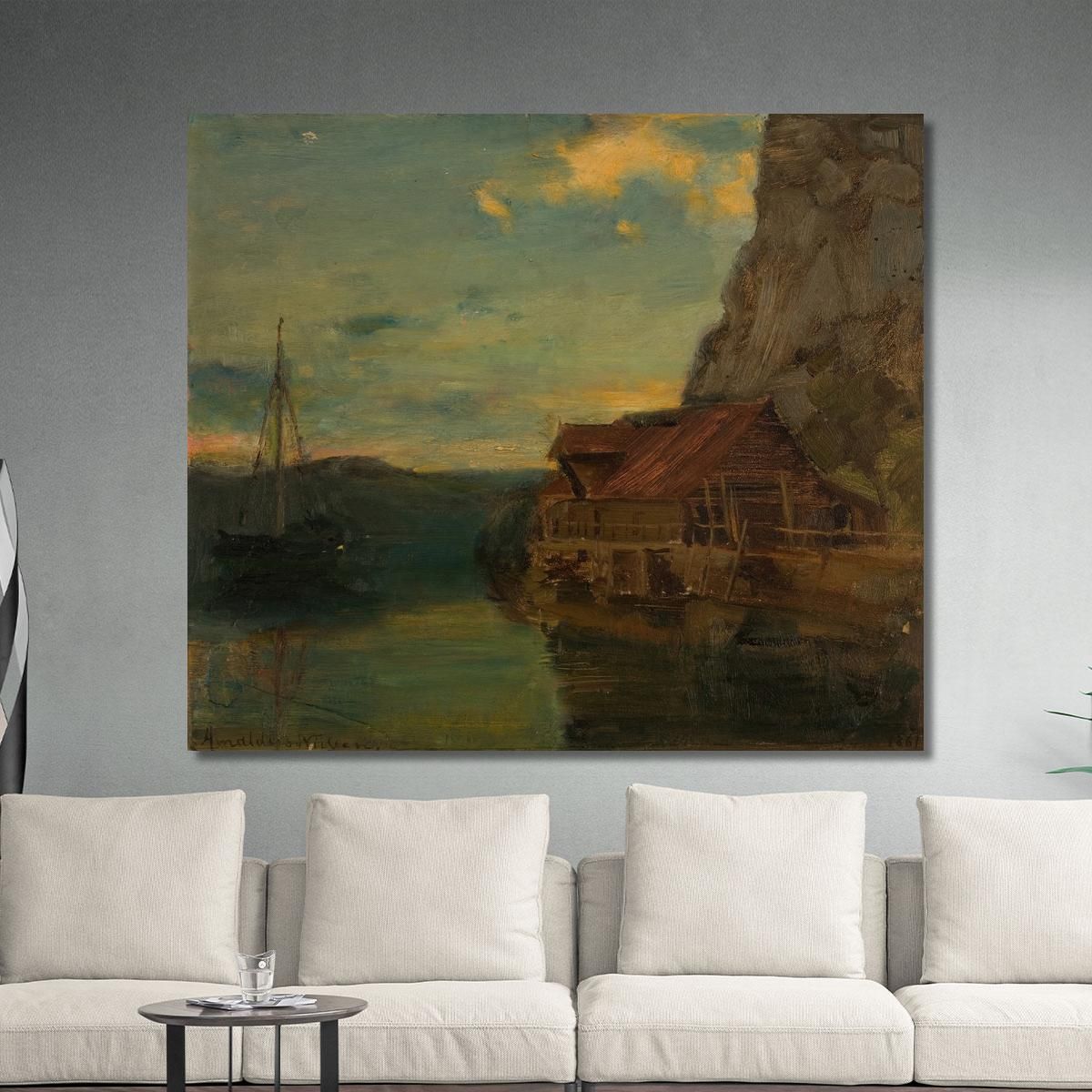 From Solsvik Bergen Amaldus Nielsen ani96 canvas print 