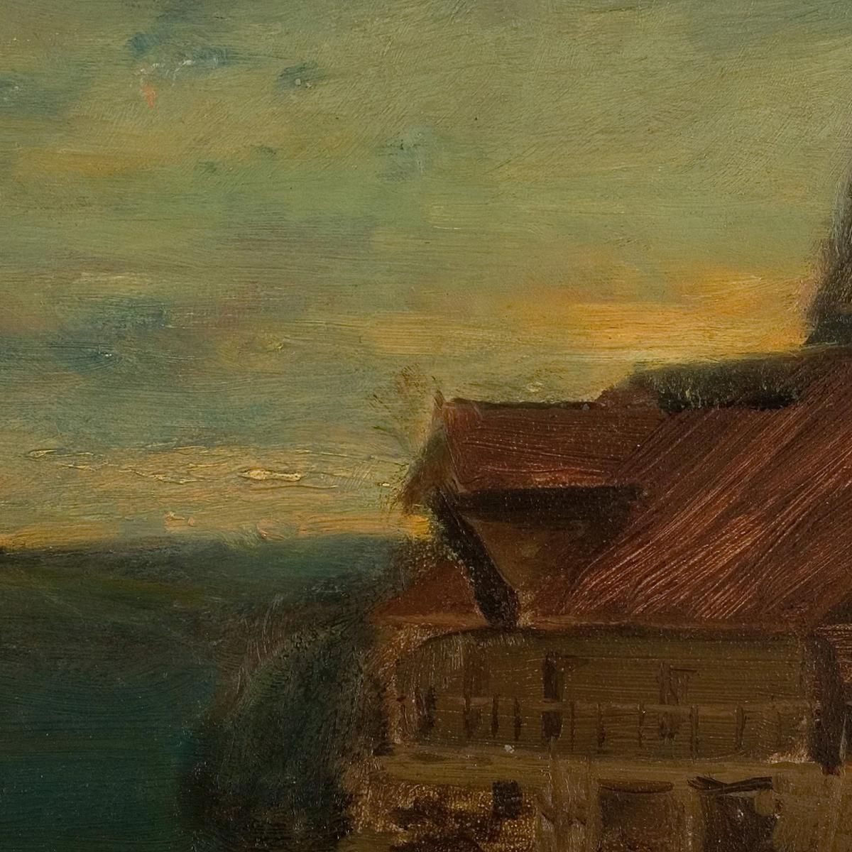 From Solsvik Bergen Amaldus Nielsen ani96 canvas print