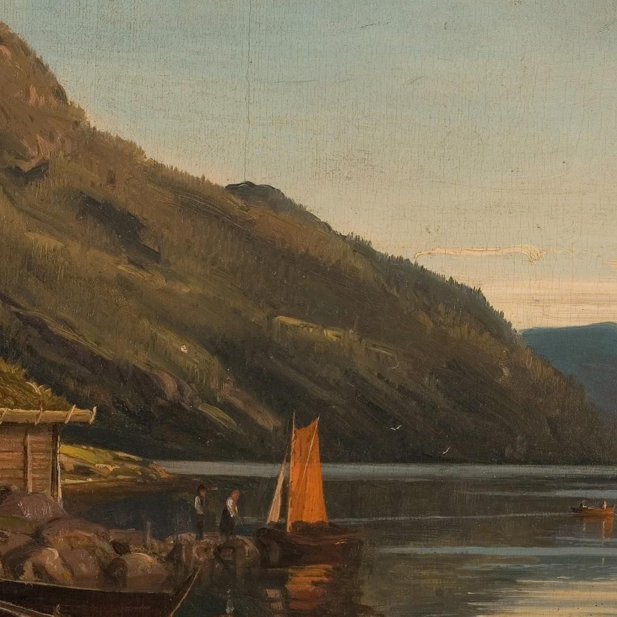 From Suldalsvann Amaldus Nielsen ani99 canvas print