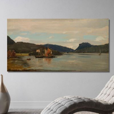 From Terøy Bergen Amaldus Nielsen ani102 canvas print 