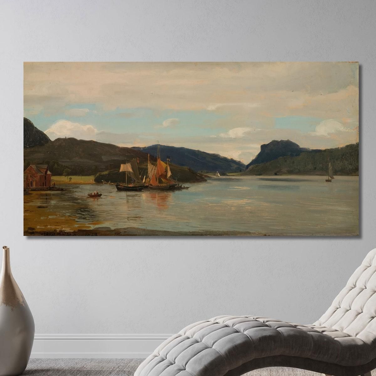 From Terøy Bergen Amaldus Nielsen ani102 canvas print 
