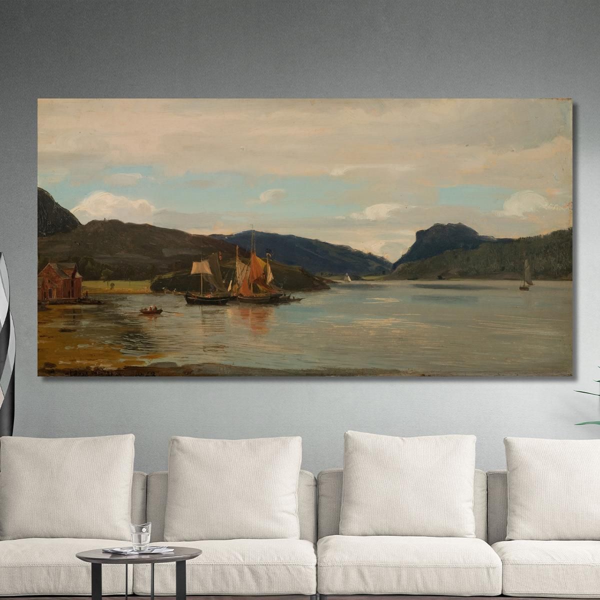From Terøy Bergen Amaldus Nielsen ani102 canvas print 