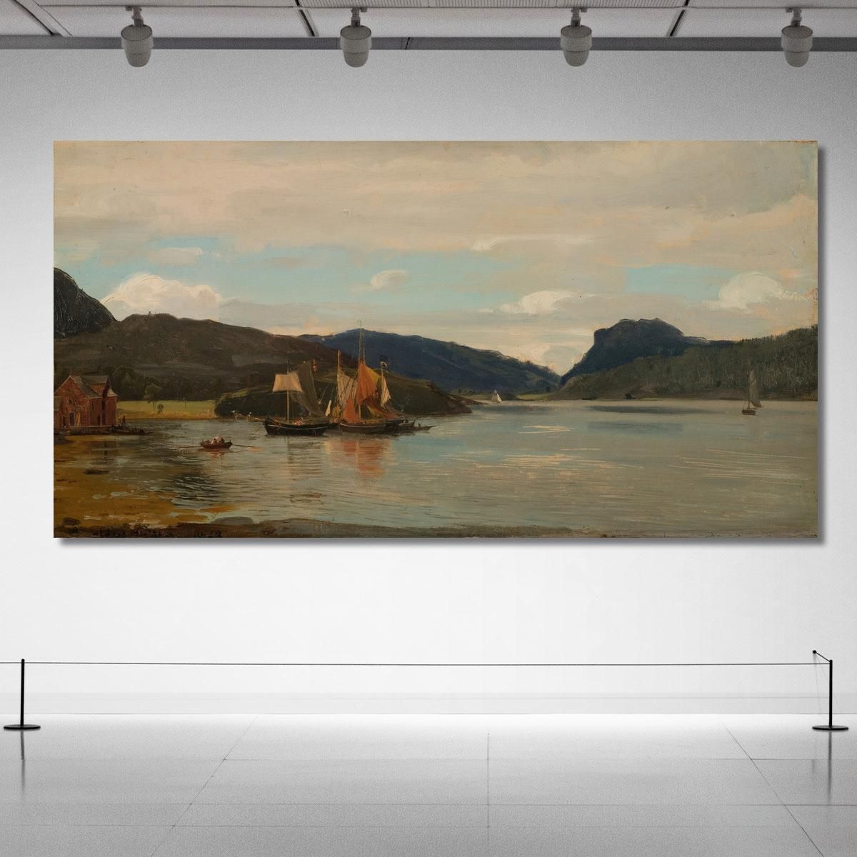 From Terøy Bergen Amaldus Nielsen ani102 canvas print 