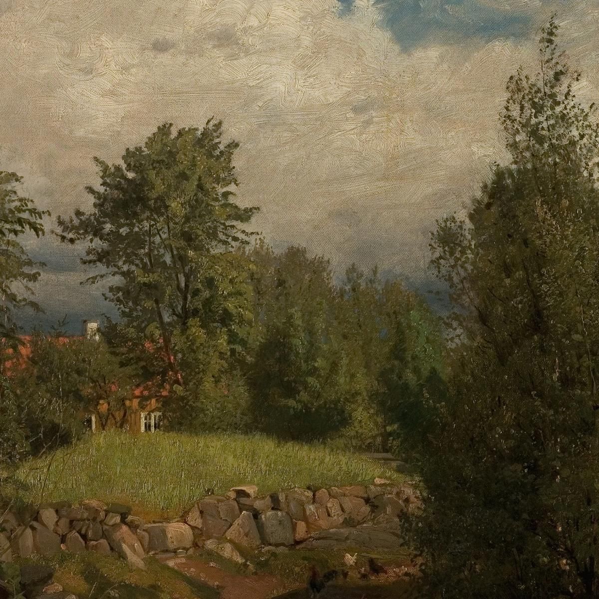 From Øyestad Amaldus Nielsen ani109 canvas print