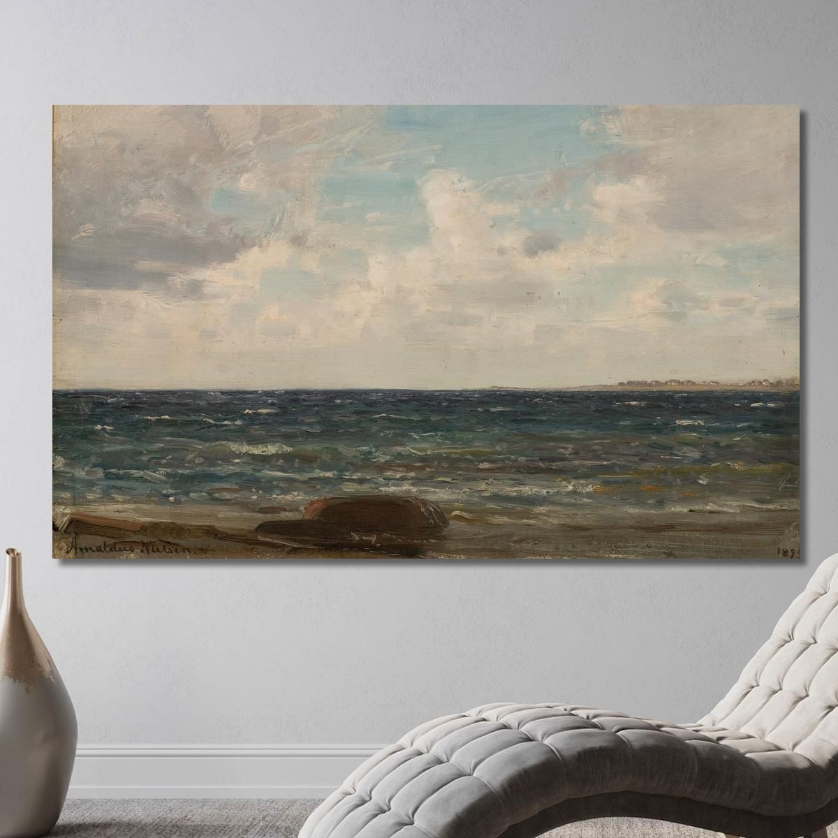 Fresh Sea Jæren Amaldus Nielsen ani110 canvas print 