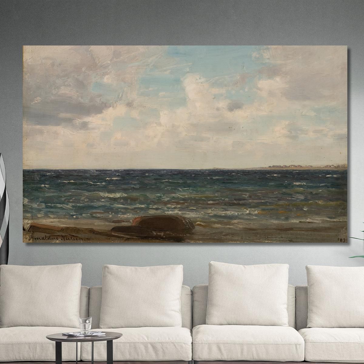 Fresh Sea Jæren Amaldus Nielsen ani110 canvas print 