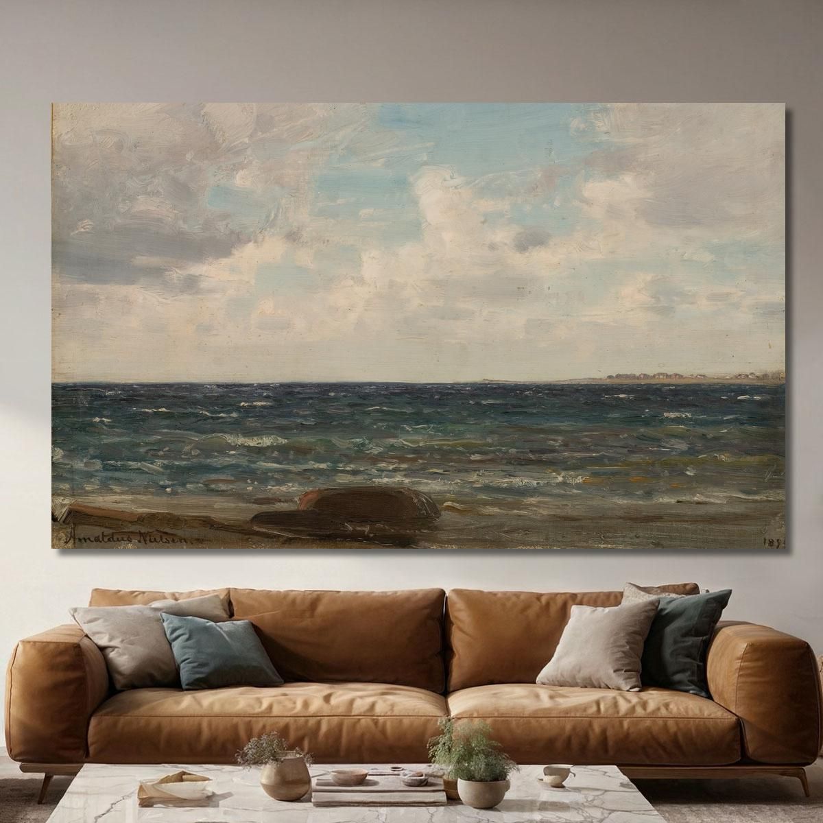 Fresh Sea Jæren Amaldus Nielsen ani110 canvas print 