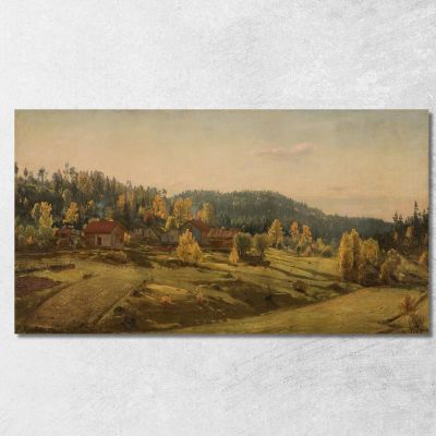 Autumn Near Porsgrunn Amaldus Nielsen ani137 canvas print 