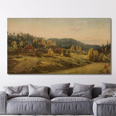 Autumn Near Porsgrunn Amaldus Nielsen ani137 canvas print 