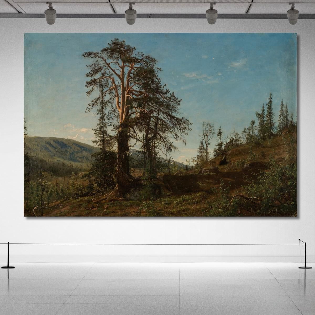 In Vingerasheia Telemark Amaldus Nielsen ani143 canvas print 