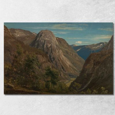 Jordalsnuten Stalheim Amaldus Nielsen ani146 canvas print 