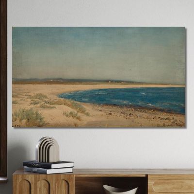 Jæren Landscape Amaldus Nielsen ani147 canvas print 