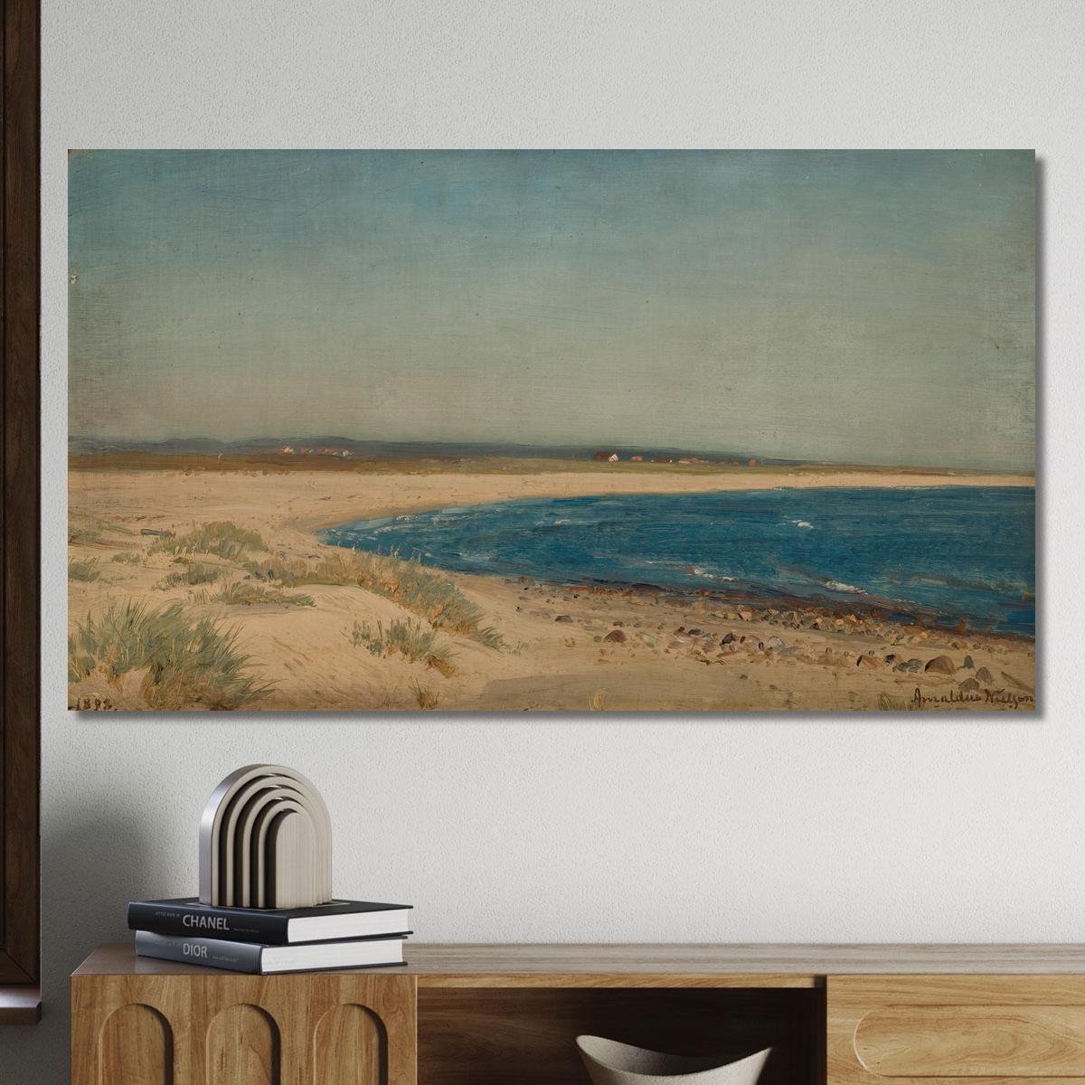 Jæren Landscape Amaldus Nielsen ani147 canvas print 
