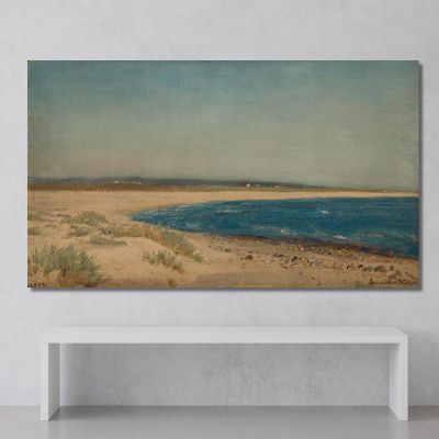 Jæren Landscape Amaldus Nielsen ani147 canvas print 