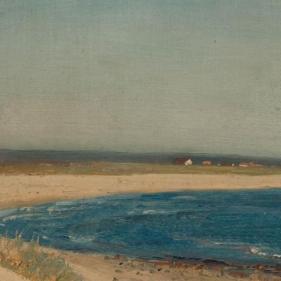 Jæren Landscape Amaldus Nielsen ani147 canvas print