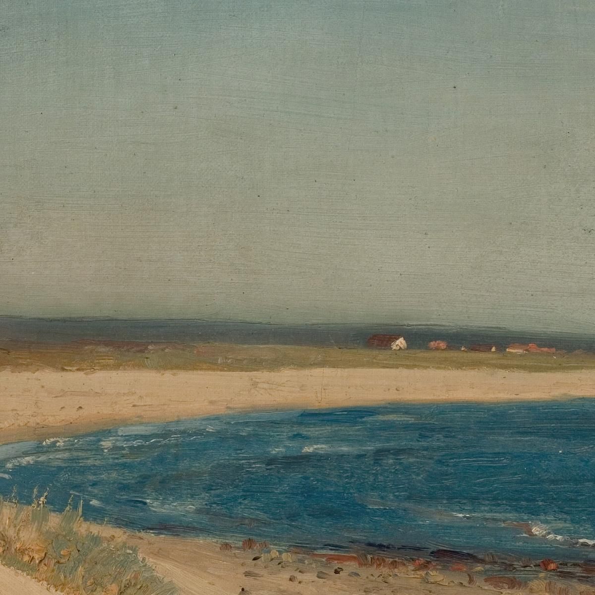 Jæren Landscape Amaldus Nielsen ani147 canvas print