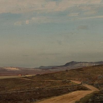 Jaervei Amaldus Nielsen ani150 canvas print