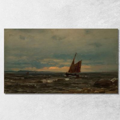 Pilot Cutter Amaldus Nielsen ani156 canvas print 