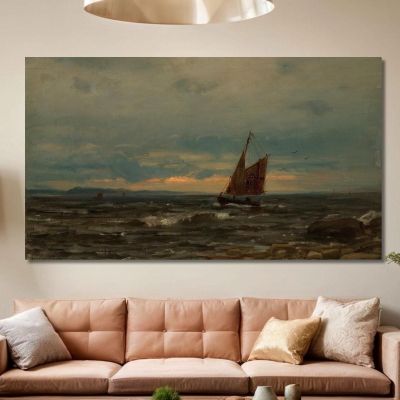 Pilot Cutter Amaldus Nielsen ani156 canvas print 