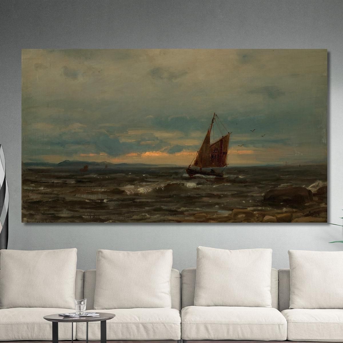 Pilot Cutter Amaldus Nielsen ani156 canvas print 