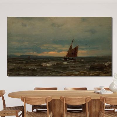 Pilot Cutter Amaldus Nielsen ani156 canvas print 