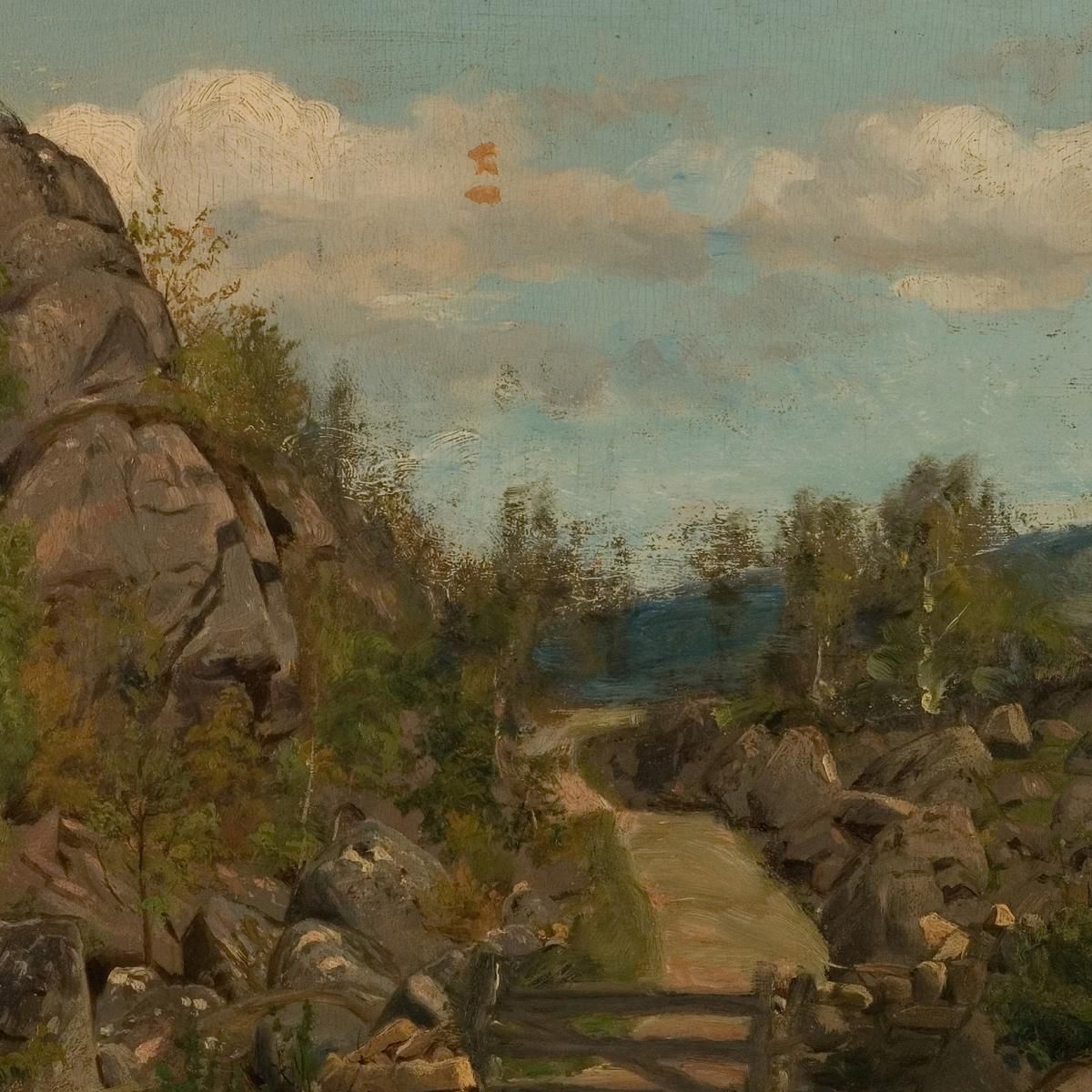 Morning Mood By Froislandsveien Mandal Amaldus Nielsen ani161 canvas print