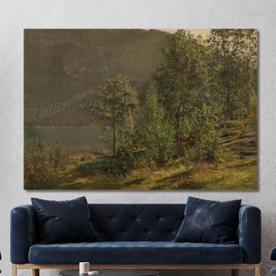 Morning Mood. Teroen Hardanger Amaldus Nielsen ani165 canvas print 