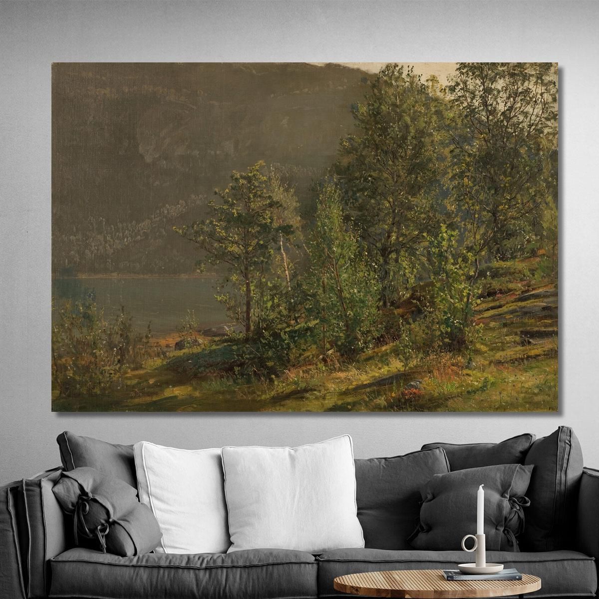 Morning Mood. Teroen Hardanger Amaldus Nielsen ani165 canvas print 