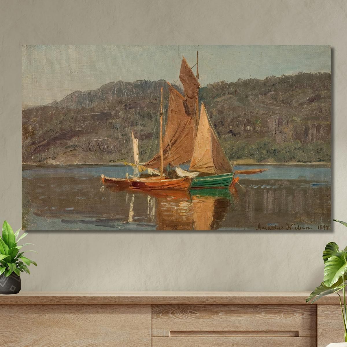 Notlag Teroen Amaldus Nielsen ani169 canvas print 