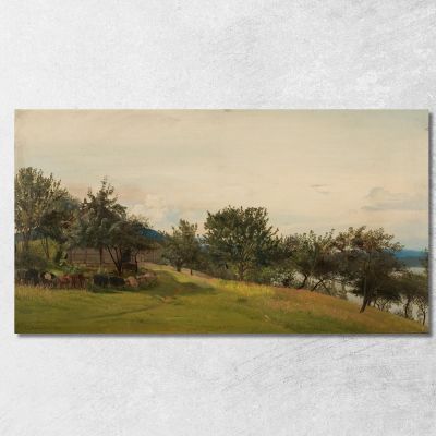 Nosthaug Kvinnherred Amaldus Nielsen ani171 canvas print 