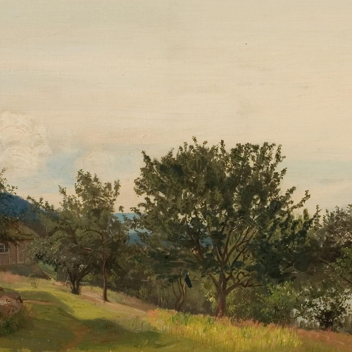 Nosthaug Kvinnherred Amaldus Nielsen ani171 canvas print