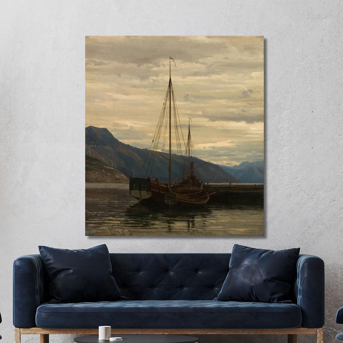 Sognejekter Amaldus Nielsen ani199 canvas print 