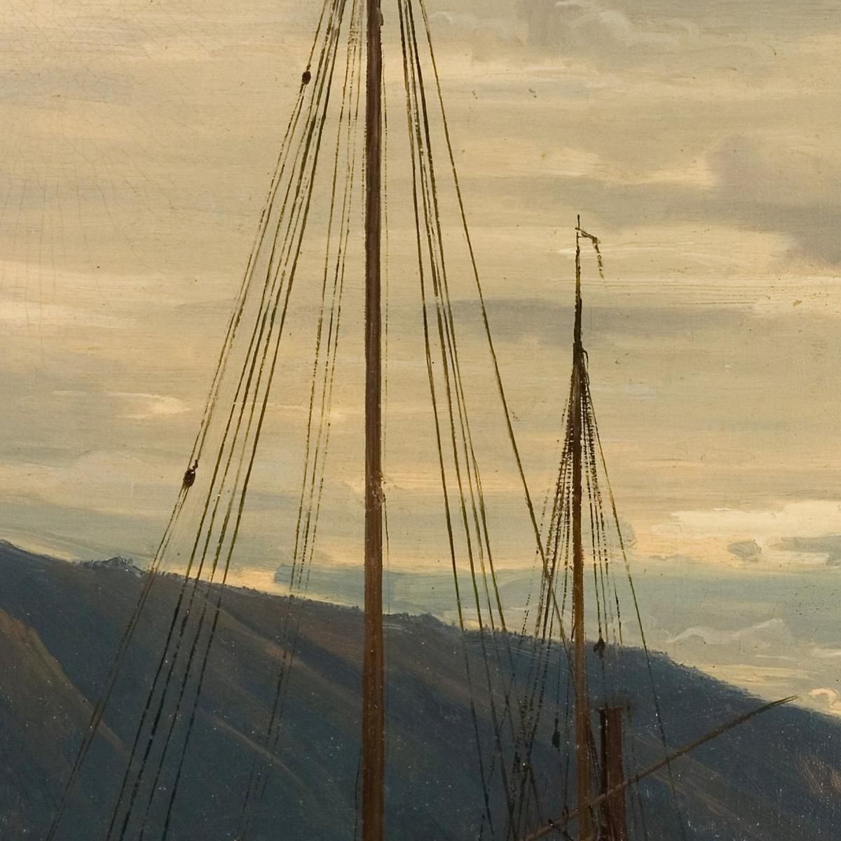 Sognejekter Amaldus Nielsen ani199 canvas print