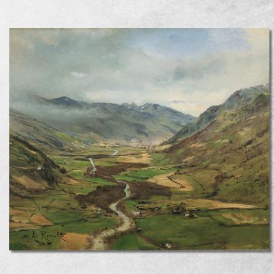 The Gastein Valley Ii Anton Romako arm14 canvas print 