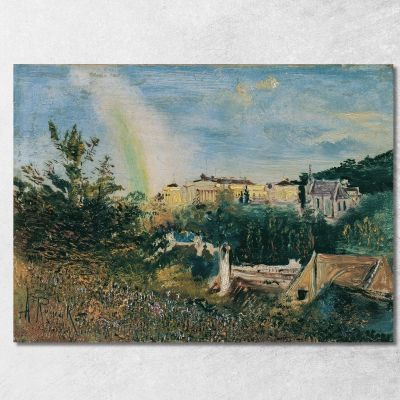 The Weilburg Near Baden Anton Romako arm25 canvas print 