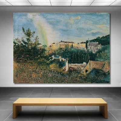 The Weilburg Near Baden Anton Romako arm25 canvas print 