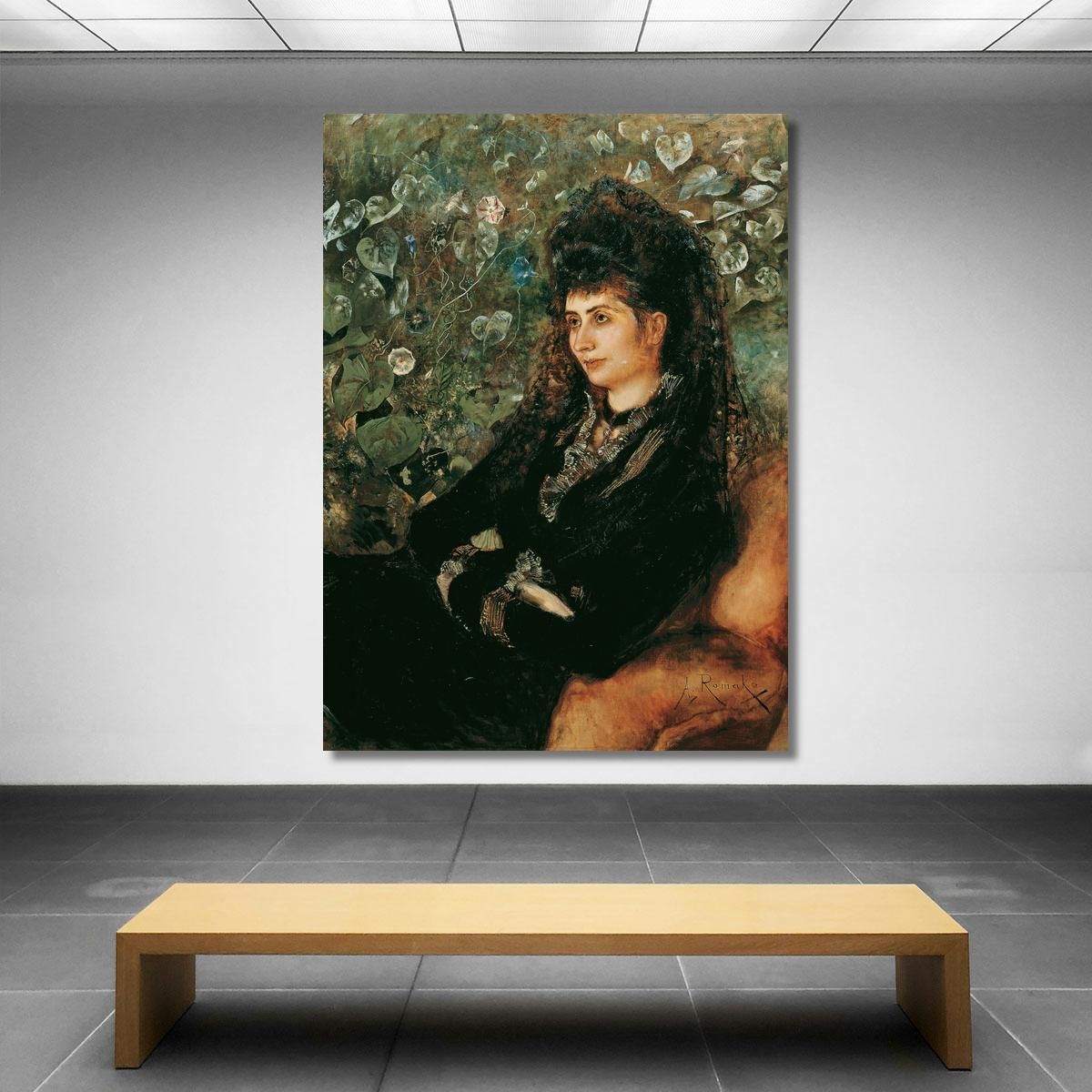 Mathilde Stern Née Porges Anton Romako arm38 canvas print 