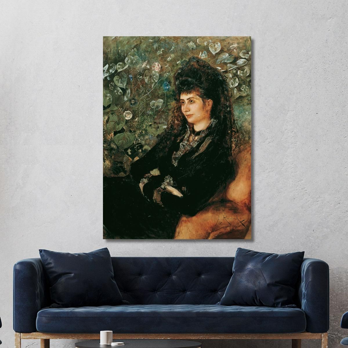 Mathilde Stern Née Porges Anton Romako arm38 canvas print 
