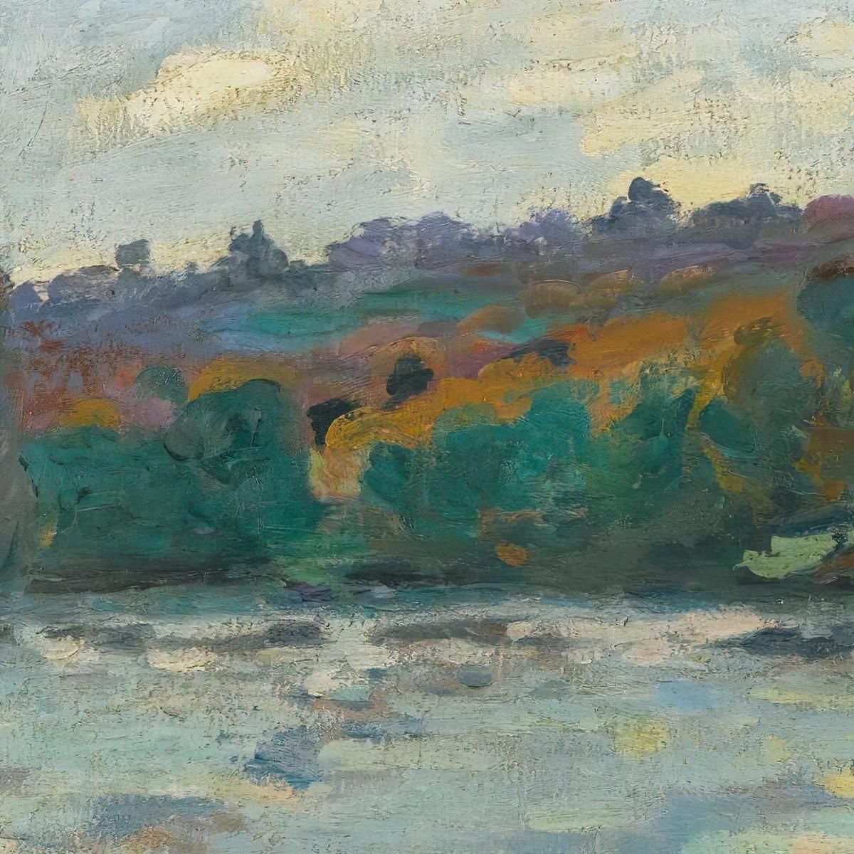 Genetin Dam Crozant 2 Armand Guillaumin agl2 canvas print