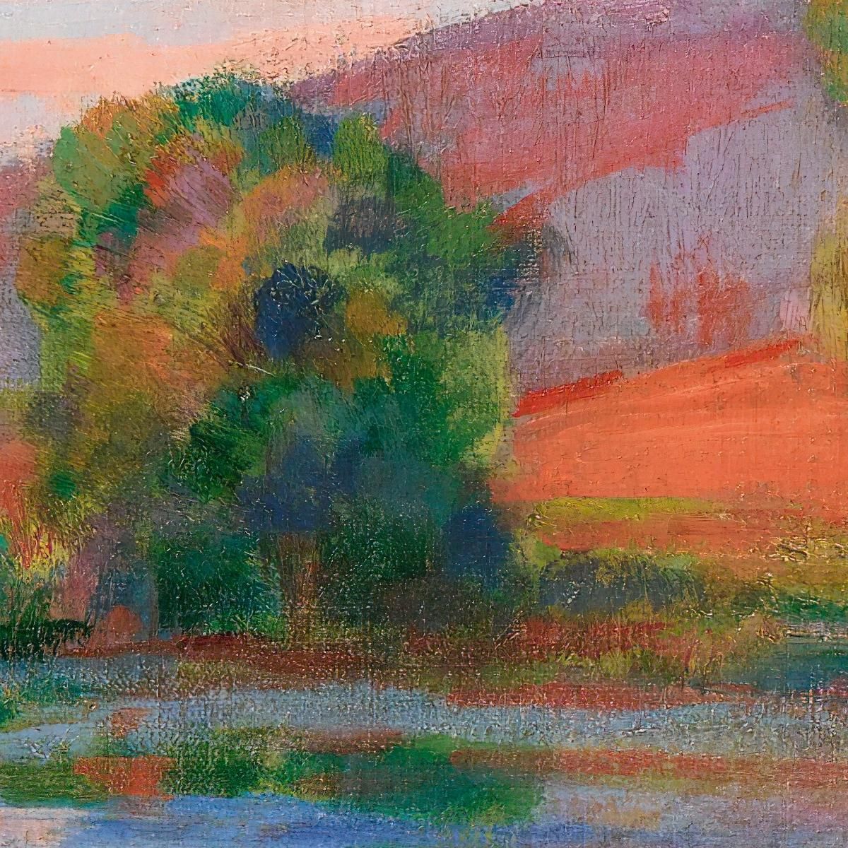 Waterside Armand Guillaumin agl4 canvas print