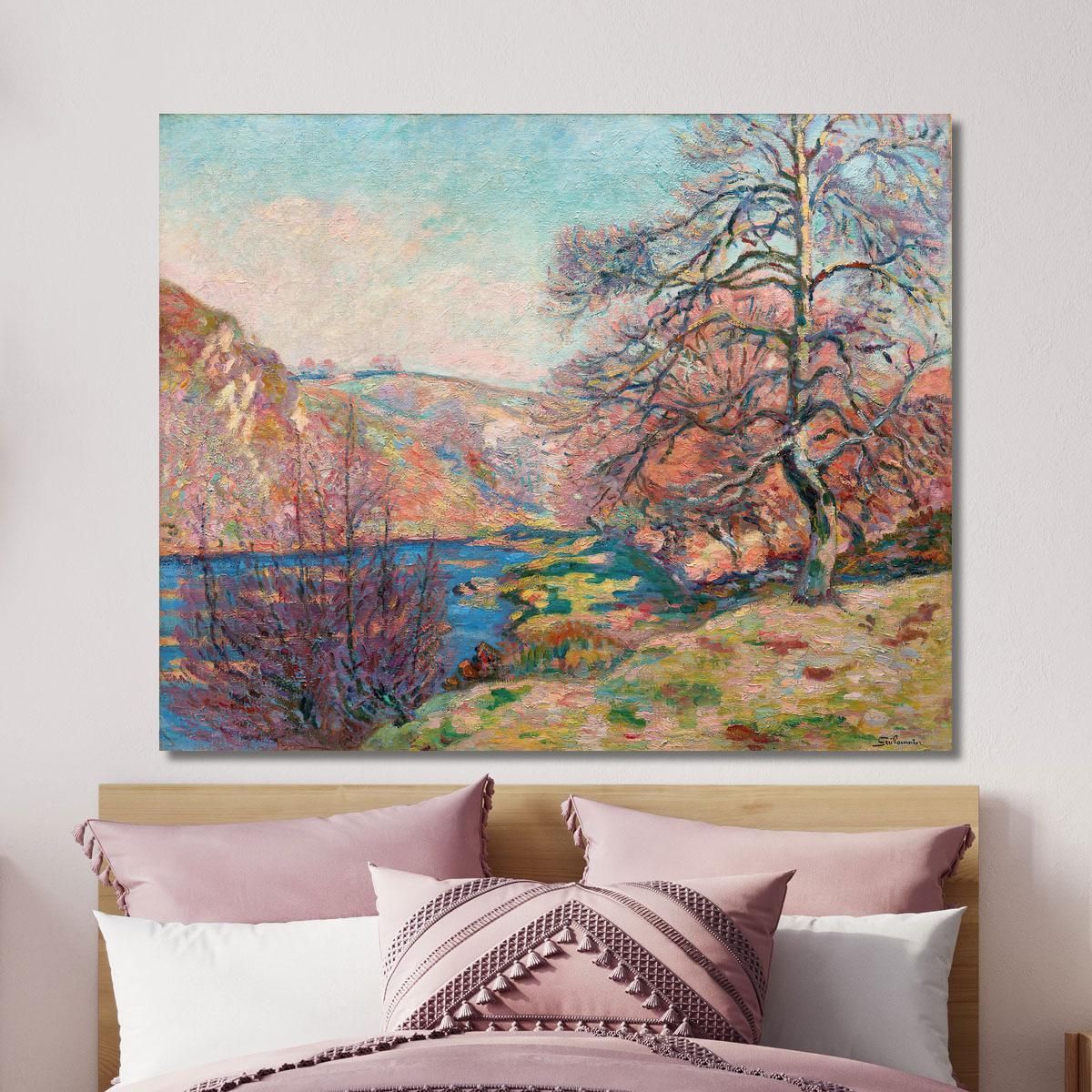 Crozant Armand Guillaumin agl16 canvas print 