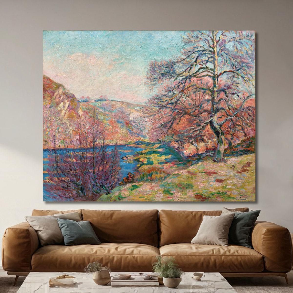 Crozant Armand Guillaumin agl16 canvas print 