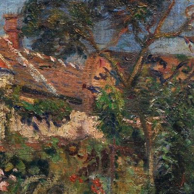 Garden At Janville-Sur-Juine Armand Guillaumin agl21 canvas print